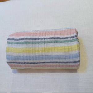 Striped Aden + Anais Muslin Swaddle Blanket